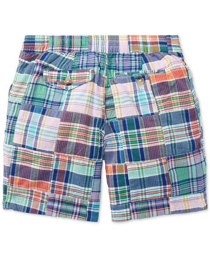 Polo Ralph Lauren Madras Shorts, Little Boys - Macy's