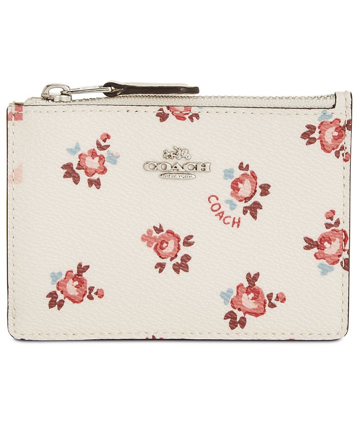 Macys coach skinny sale wallet