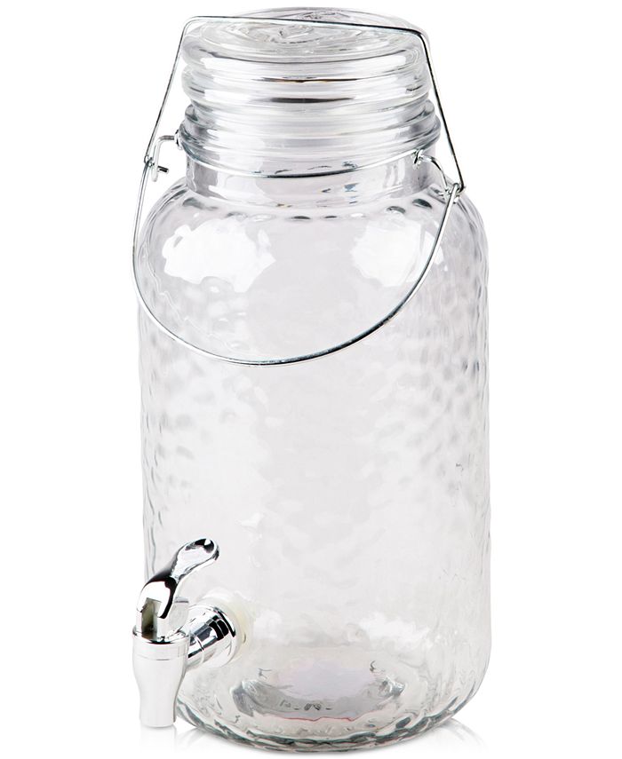 Home Essentials Hammered Glass Bail & Trigger 1Gallon Beverage