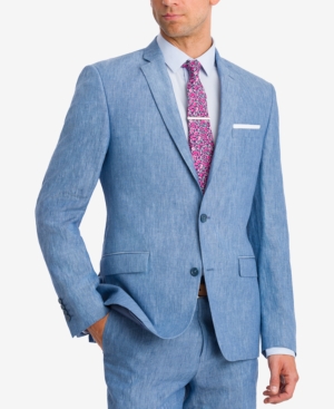 Bar Iii Men's Slim-Fit Linen Suit Jackets Created for Macy's