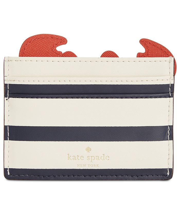 kate spade new york Crab Applique Card Holder Macy's