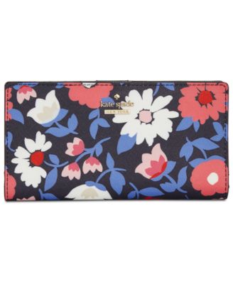 kate spade cameron floral wallet