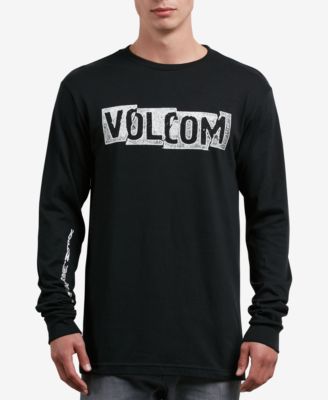 Volcom Men's Logo Long-Sleeve Graphic T-Shirt