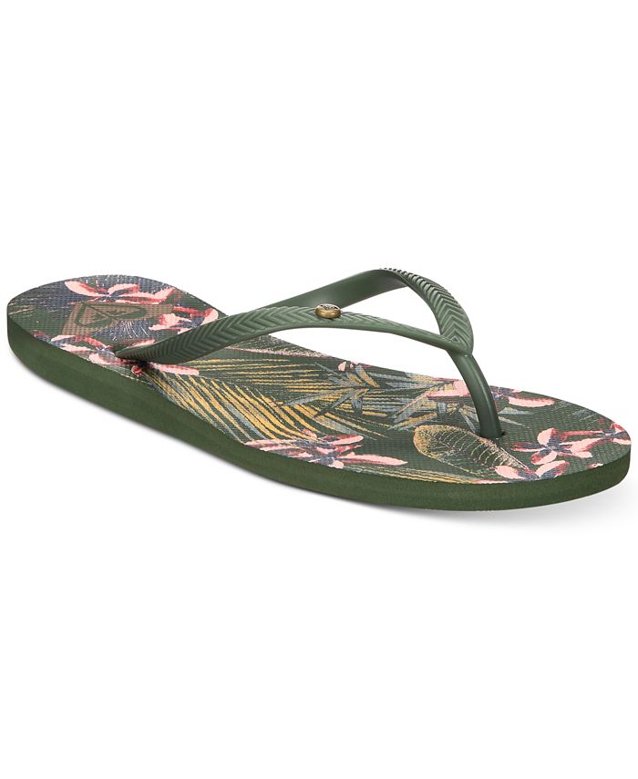 Roxy Bermuda Flip-Flop Sandals - Macy's
