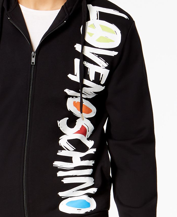 Love moschino mens hoodie Clearance
