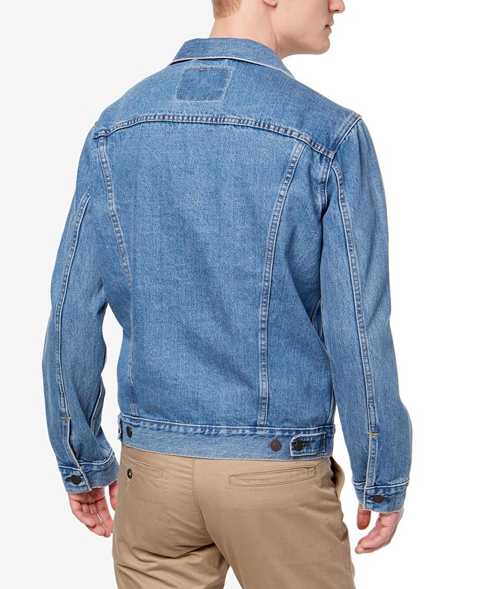 Levi's Men's Altered™ Workwear Denim Trucker Jacket - Macy's