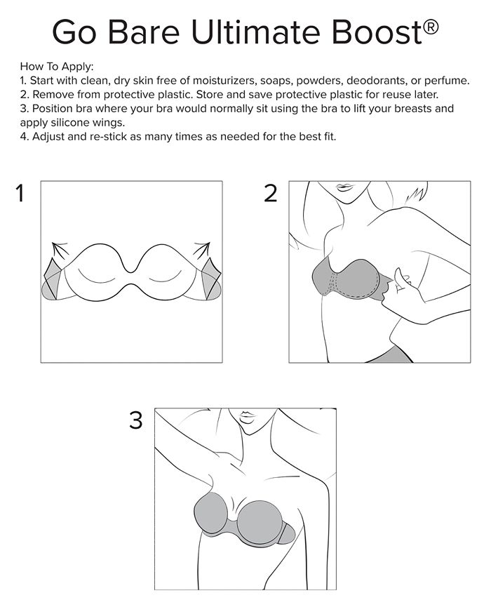 Fashion Forms Go Bare Ultimate Boost Bra MC564 Macy's