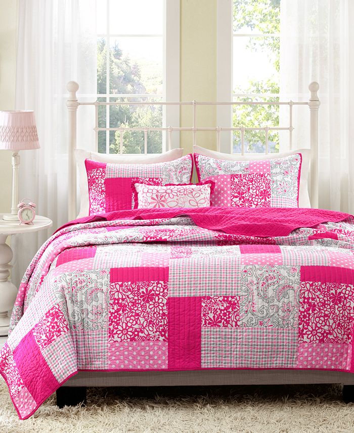 Mi Zone Abbey 3Pc. Twin/Twin XL Coverlet Set Macy's