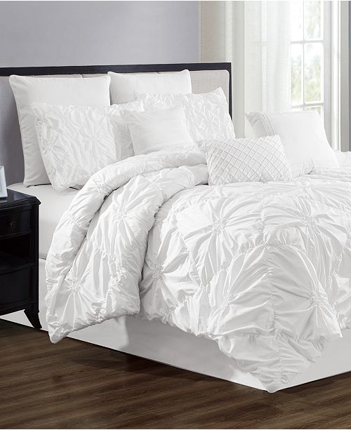 Hallmart Collectibles Marquis 10 Pc Full Comforter Set Reviews