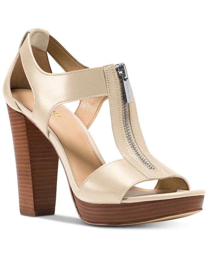 michael kors berkley t strap heels