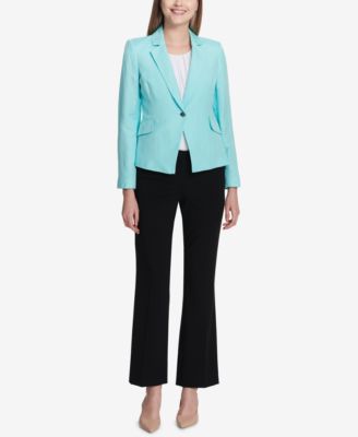 Calvin Klein One-Button Blazer