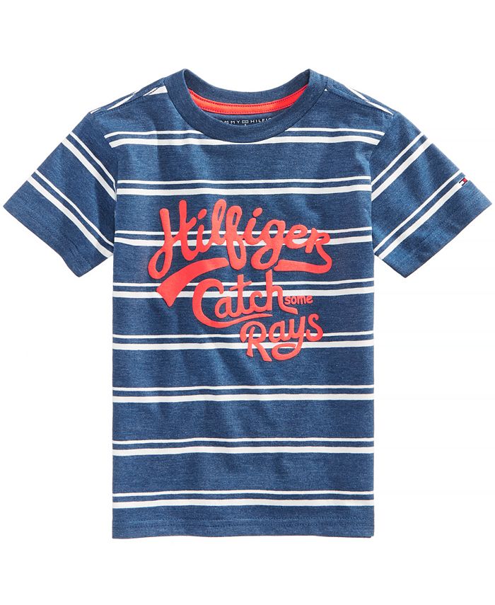 Tommy Hilfiger Graphic-Print T-Shirt, Toddler Boys - Macy's