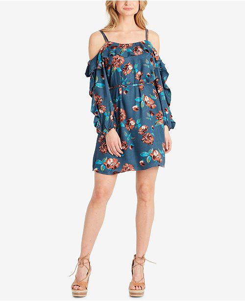 Jessica Simpson Bella Ruffled Cold Shoulder Dress Reviews