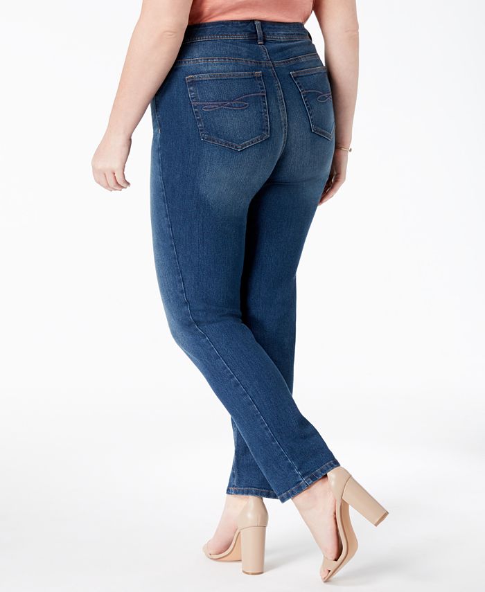 Style & Co Plus & Petite Plus Size TummyControl Jeans, Created for