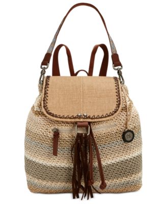 the sak crochet backpack