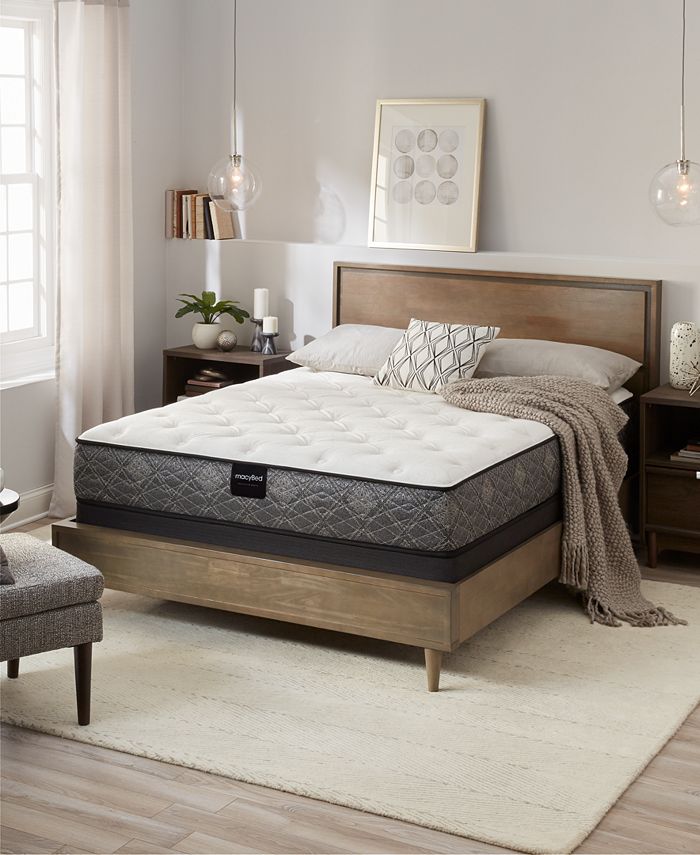 MacyBed by Serta Resort 10.5" Plush Mattress Twin XL, Created for