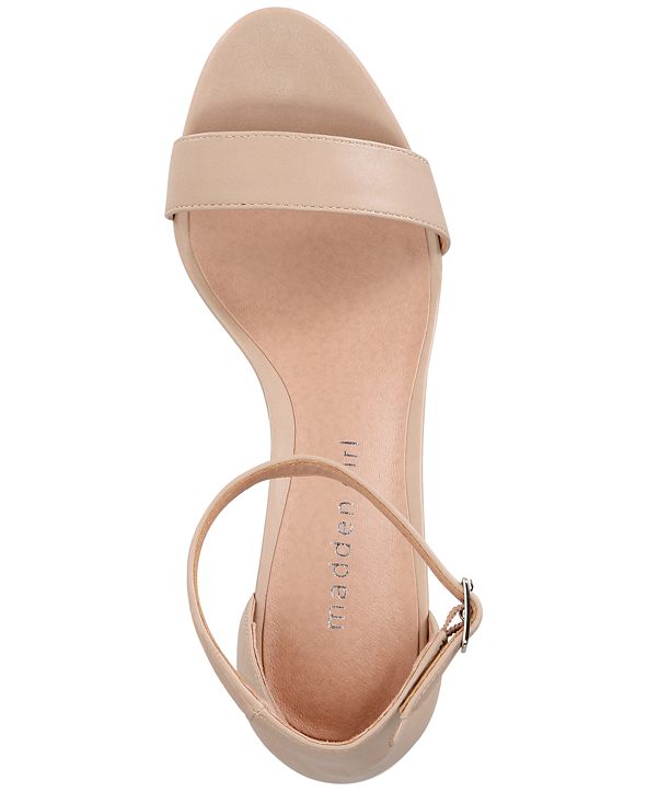Madden Girl Bella TwoPiece Block Heel Sandals & Reviews Heels