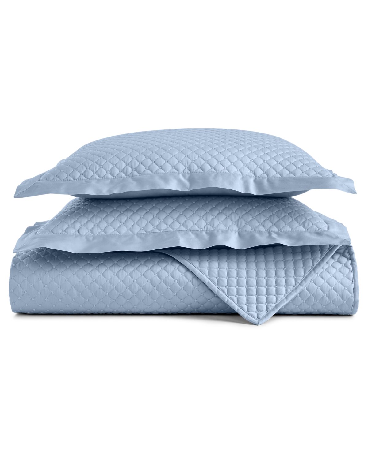 Charter Club Quilted Cotton 3-pc. Coverlet Set, Full/queen, Exclusively At Macy's In Horizon