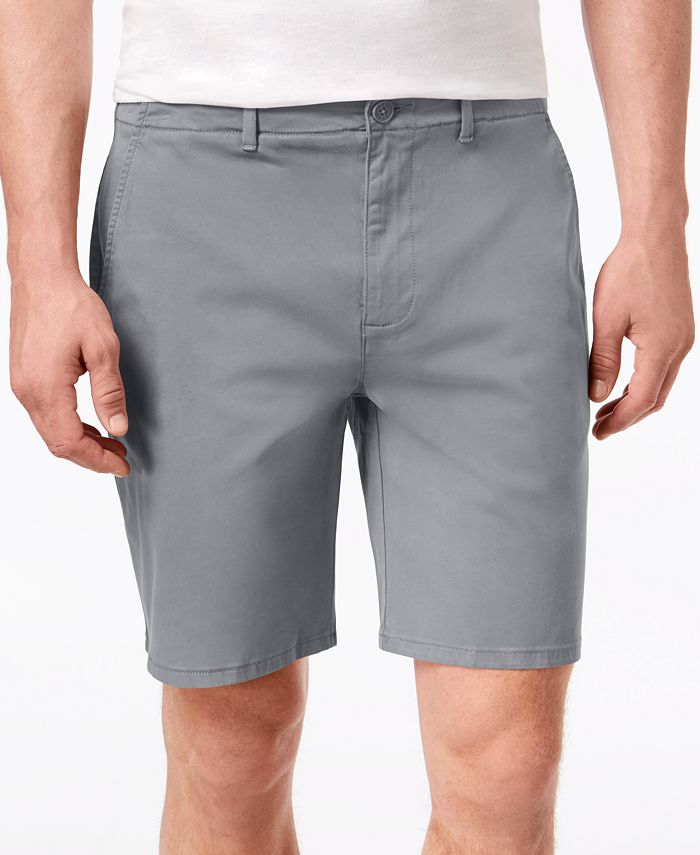 DKNY Men's Sateen Stretch Shorts, Created for Macy's & Reviews - Shorts ...