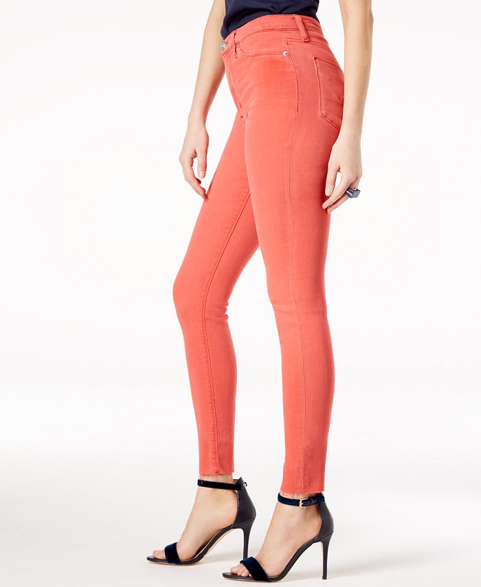 Hudson Jeans Barbara High Rise Super Skinny Jeans Macys