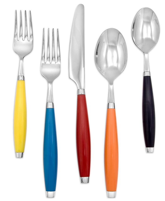 Fiesta Flatware, Multicolor 5 Piece Place Setting Macy's