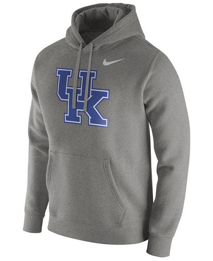 vasthouden filosofie Ochtend Nike Men's Kentucky Wildcats Cotton Club Fleece Hooded Sweatshirt - Macy's