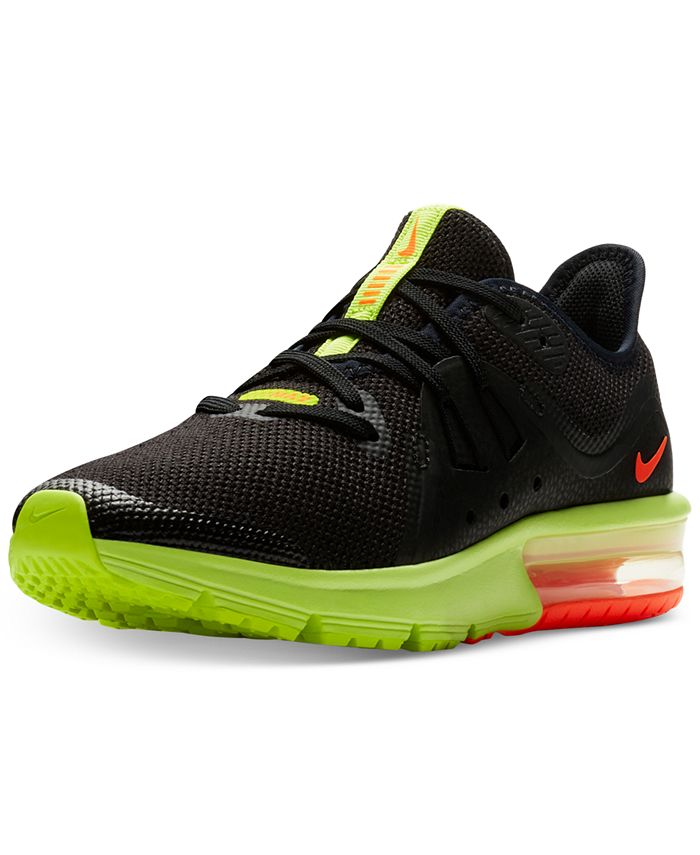 Nike Big Boys' Air Max Sequent 3 Running Sneakers from Finish Line - Macy's