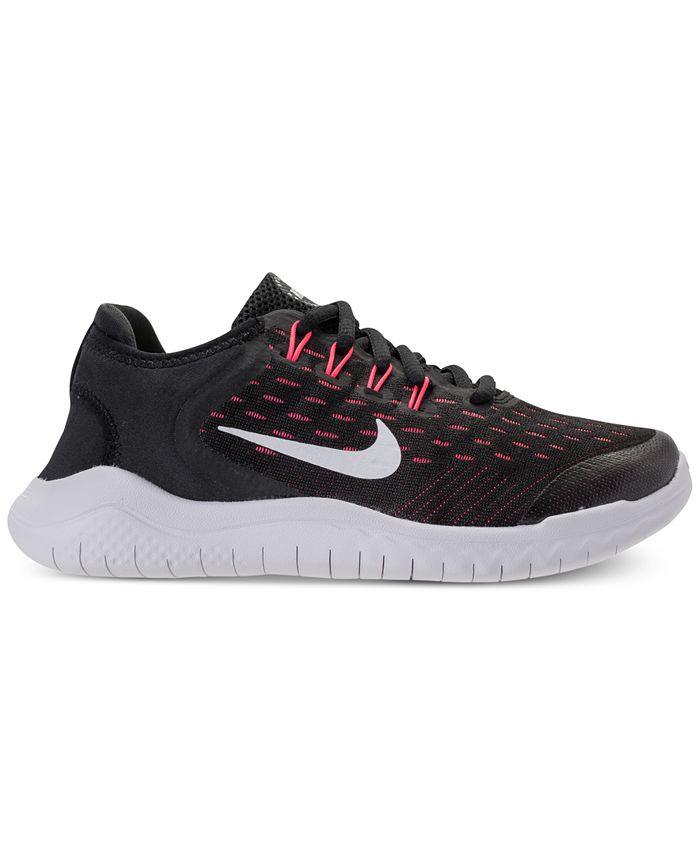 Nike Big Girls' Free RN 2018 Running Sneakers from Finish Line - Macy's