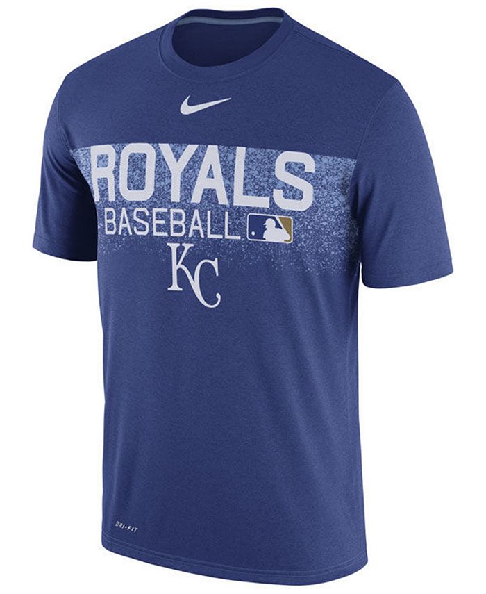 Nike Men's Kansas City Royals Authentic Legend Team Issue T-Shirt - Macy's