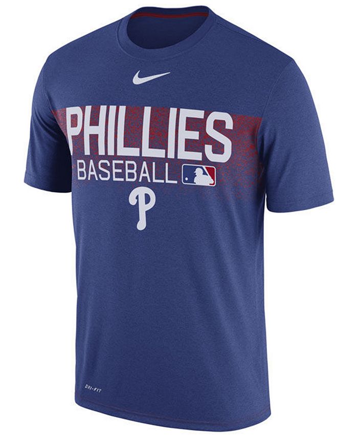 Nike Men's Philadelphia Phillies Authentic Legend Team Issue T-Shirt ...