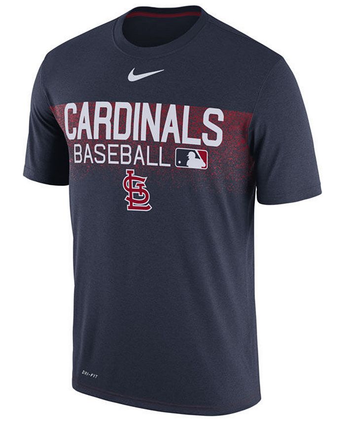 Nike Men's St. Louis Cardinals Authentic Legend Team Issue T-Shirt - Macy's