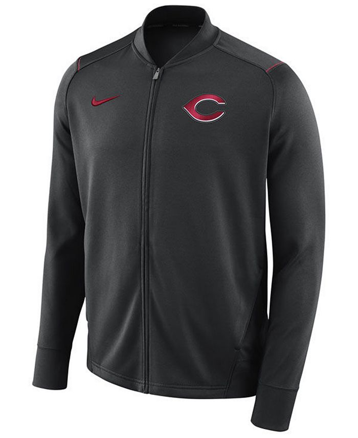 Nike Men's Cincinnati Reds Dry Knit Track Jacket - Macy's
