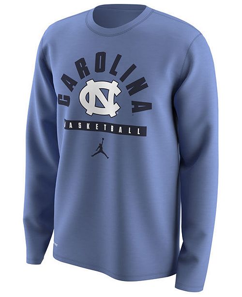 Nike Men S North Carolina Tar Heels Basketball Legend Long Sleeve