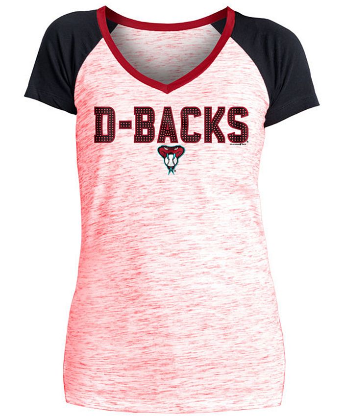 5th & Ocean Women's Arizona Diamondbacks Space Dye Stone T-Shirt - Macy's