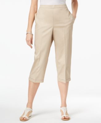 Alfred Dunner - Pull-On Capri Pants