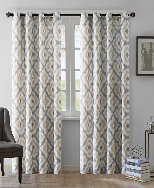 Ink Ivy Ankara Cotton 50 X 63 Ikat Print Grommet Panel Reviews