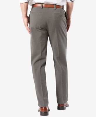 Men's Workday Smart 360 Flex Classic Fit Khaki Stretch Pants