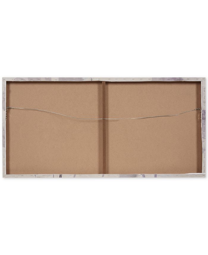 Madison Park JLA Home Midday Bloom Florals HandEmbellished Canvas Print Macy's