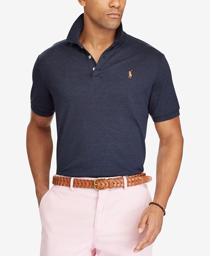 Polo Ralph Lauren Men's Big & Tall Classic-Fit Soft-Touch Polo - Macy's