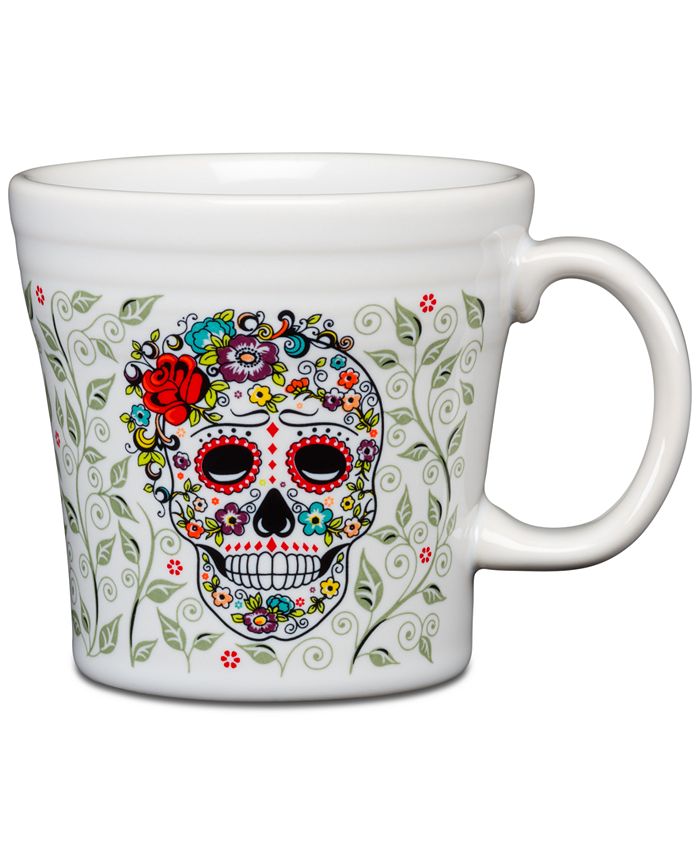 Fiesta - Skull and Vine Sugar Tapered Mug