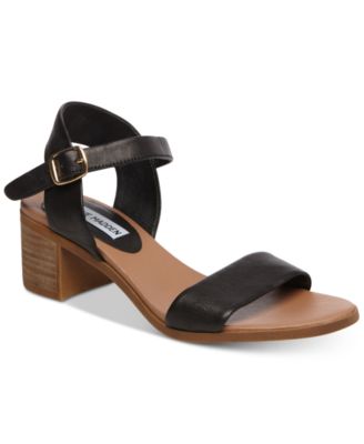 steve madden chunky heel sandals