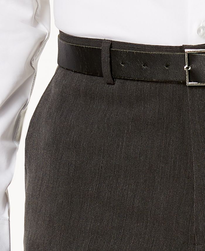 Nautica Men's Slim-Fit Active Stretch Charcoal Corduroy Suit - Macy's