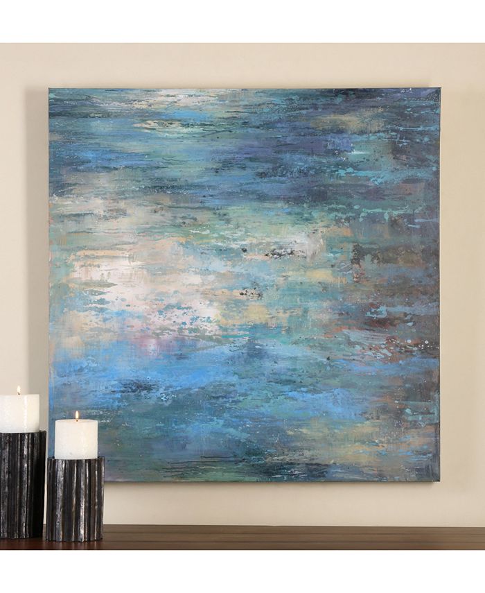 Uttermost Splish Splash Modern Wall Art Macy's