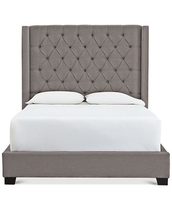 Furniture Monroe II Upholstered Queen Bed, Created for Macy's - Macy's