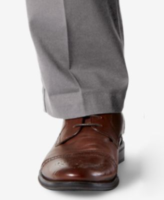 Men's Easy Straight Fit Khaki Stretch Pants