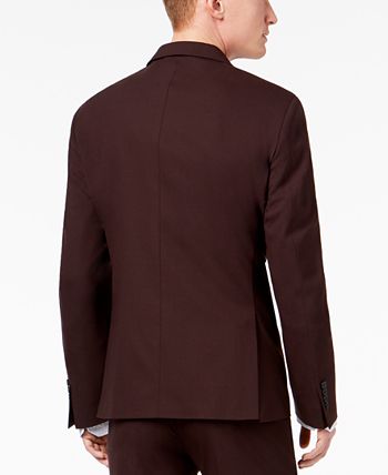 Ryan seacrest store burgundy blazer