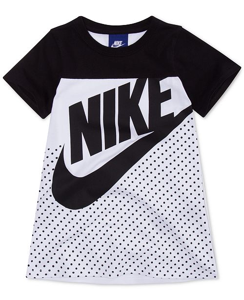 Nike Toddler Girls Futura Graphic Print Cotton Dress Reviews