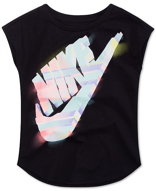 Nike Little Girls Painted Desert Print Cotton T Shirt Reviews