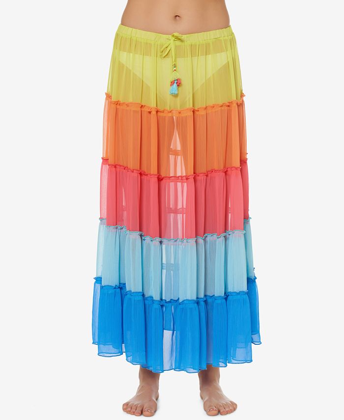 Bleu by Rod Beattie Long Skirt CoverUp & Reviews Swimsuits & Cover