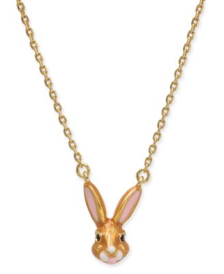 kate spade bunny necklace